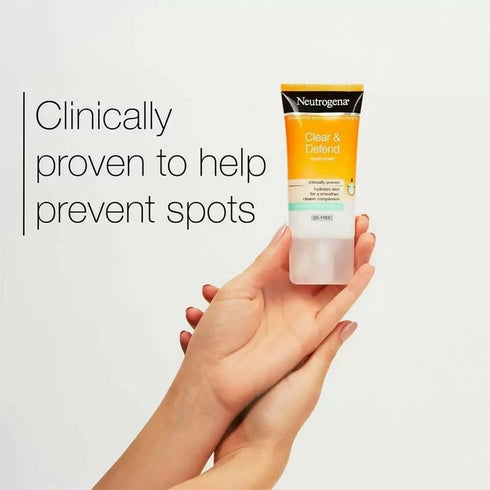 Neutrogena Clear And Defend Oil free Moisturise